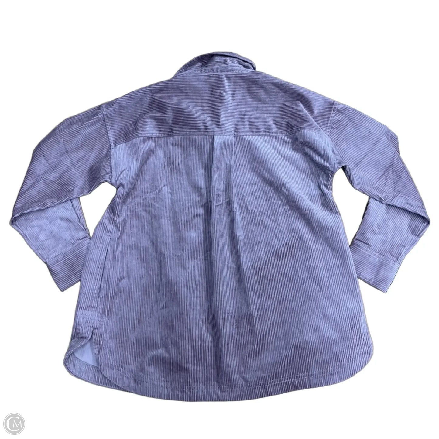 Jacket Shirt By Matty M In Pink, Size: S