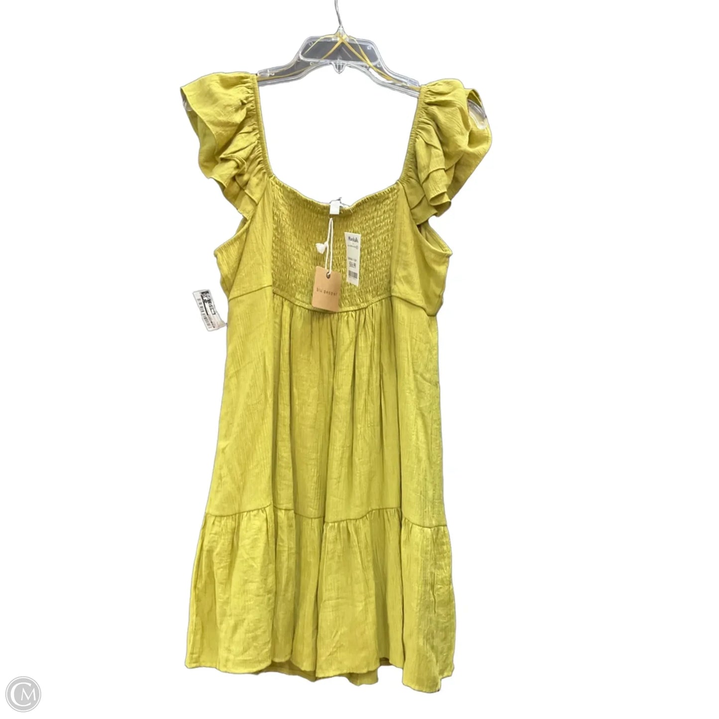 Dress Casual Short By Blu Pepper In Green, Size: L
