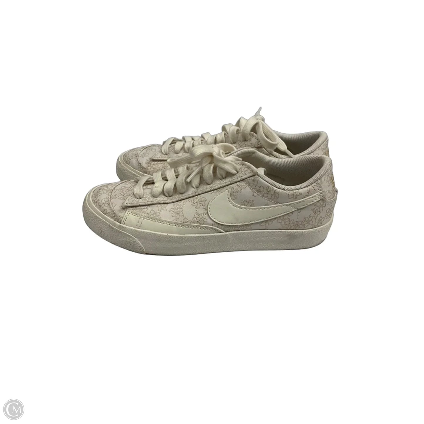 Shoes Athletic By Nike In White, Size: 7
