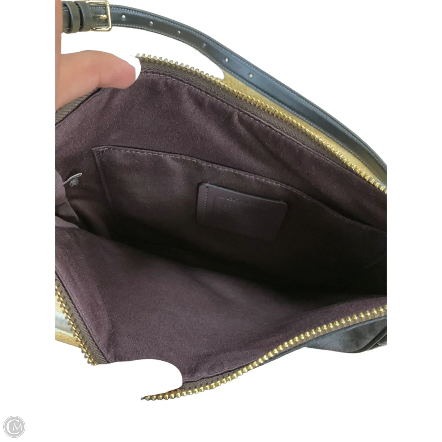 Crossbody Designer By Coach, Size: Medium