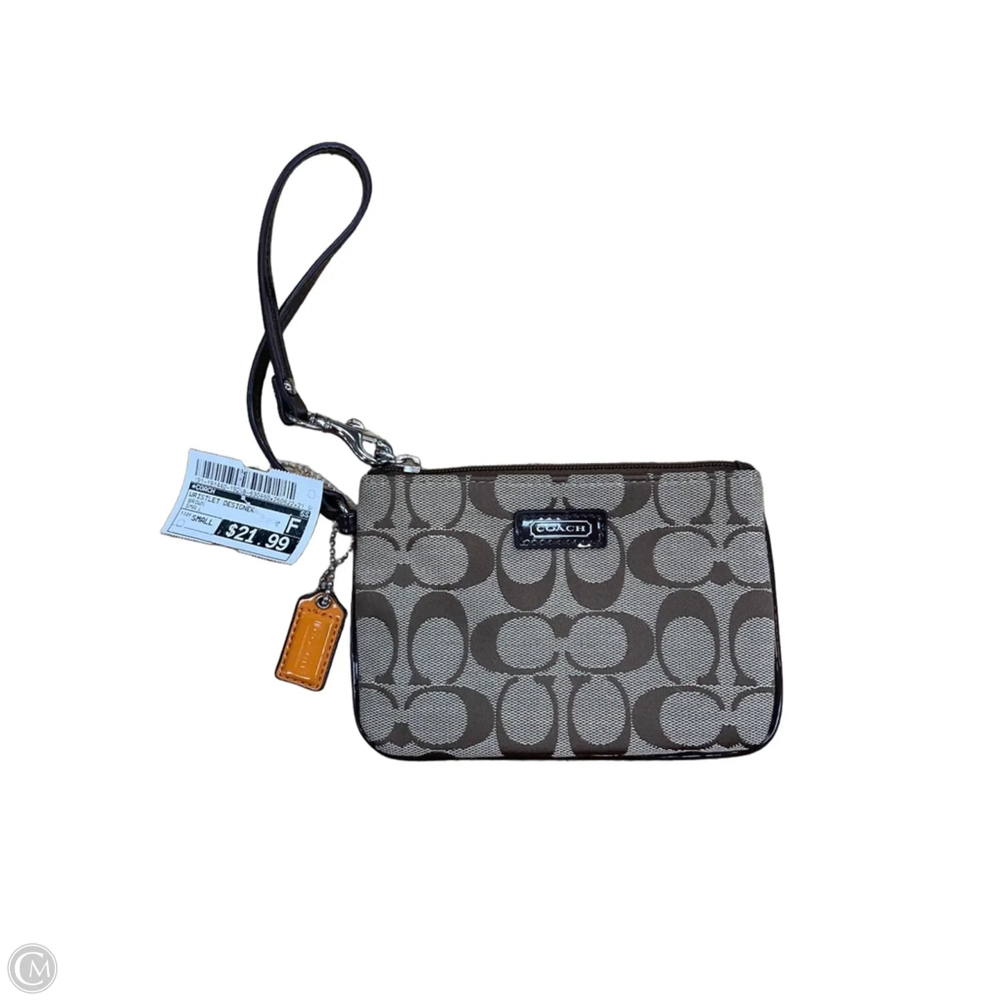 Wristlet Designer By Coach, Size: Small