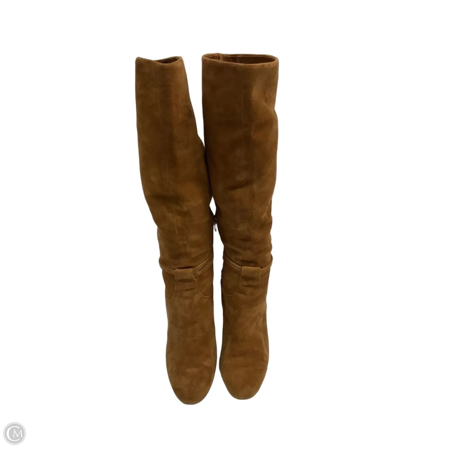 Boots Mid-calf Heels By Gibson And Latimer In Brown, Size: 8.5