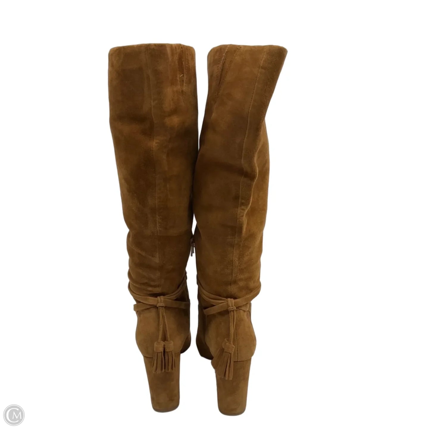 Boots Mid-calf Heels By Gibson And Latimer In Brown, Size: 8.5