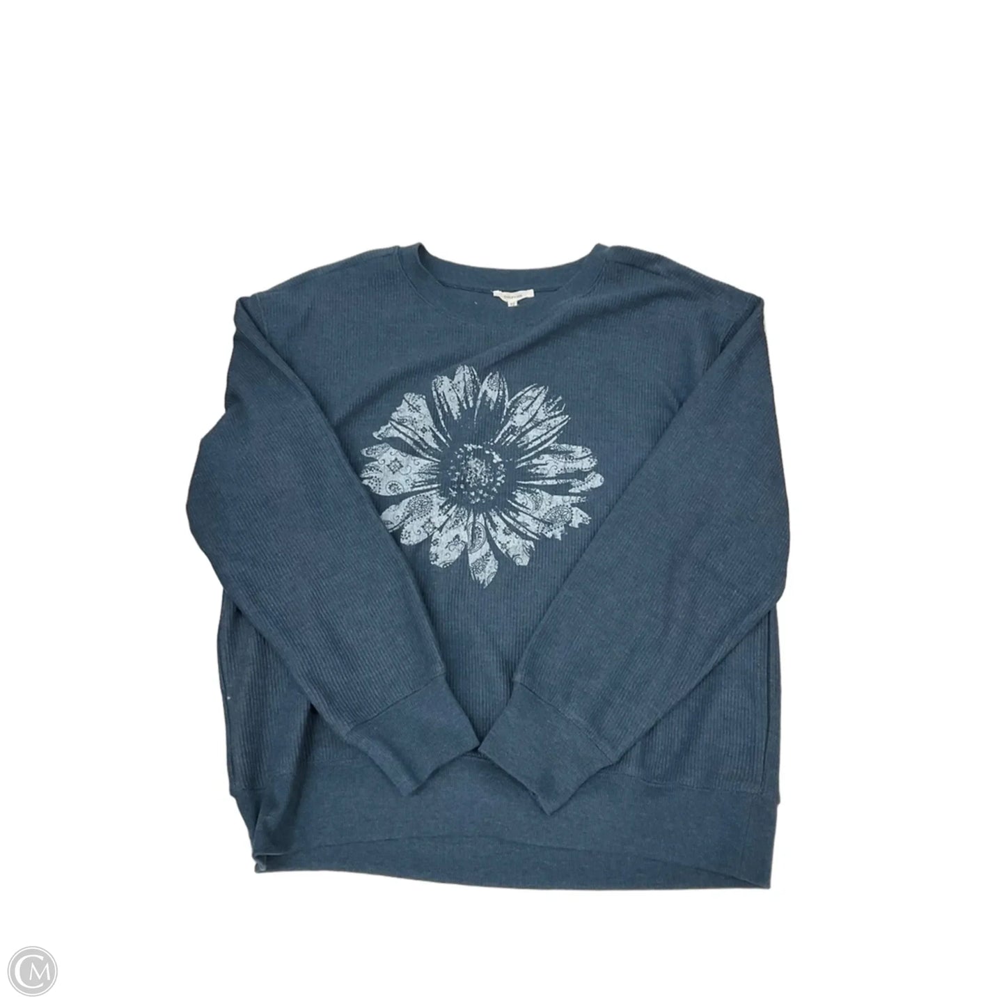 Sweatshirt Crewneck By Maurices In Blue, Size: L