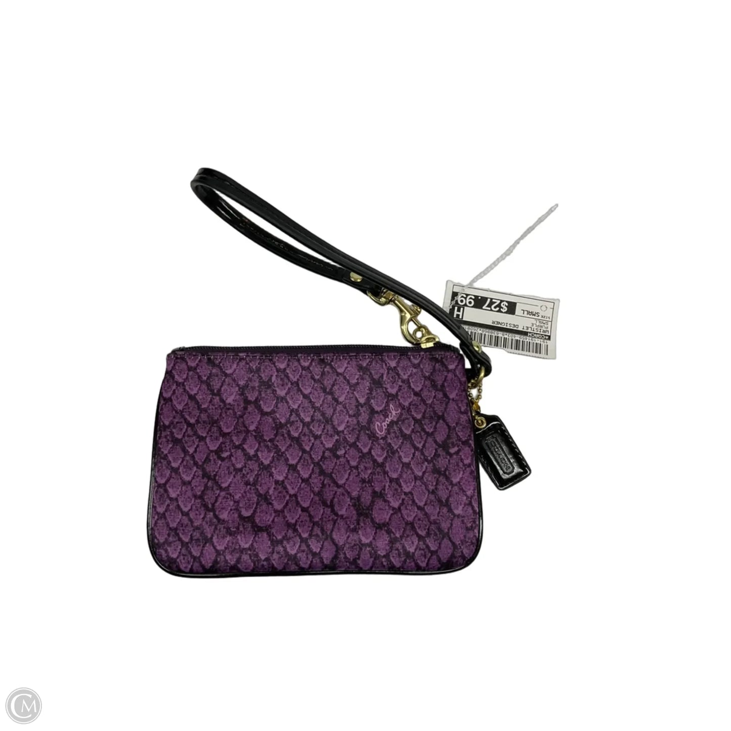 Wristlet Designer By Coach, Size: Small