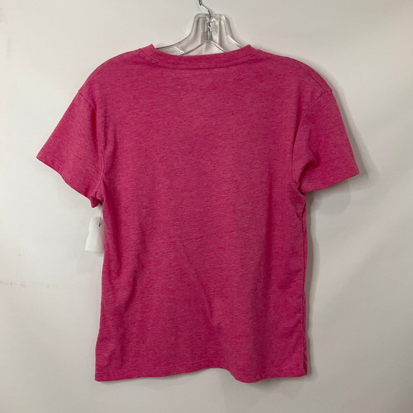 Pink Top Short Sleeve Cmf, Size Xs