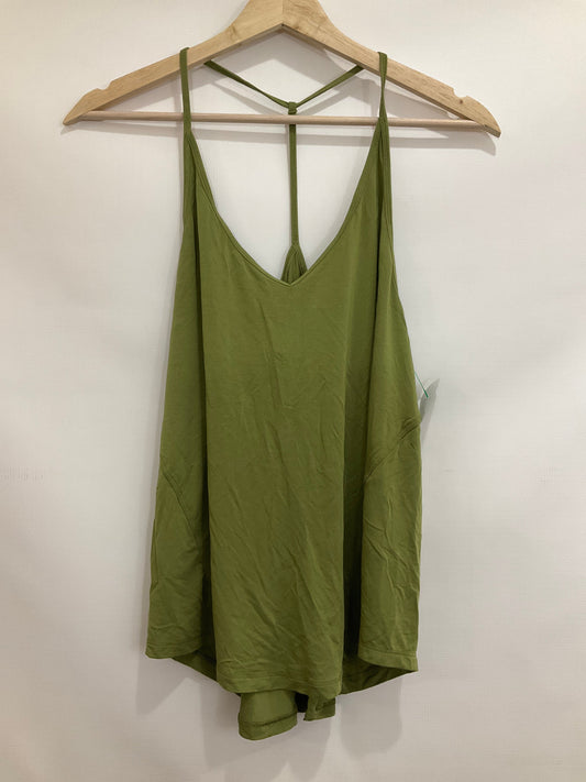 Athletic Tank Top By Lululemon In Green, Size: 8