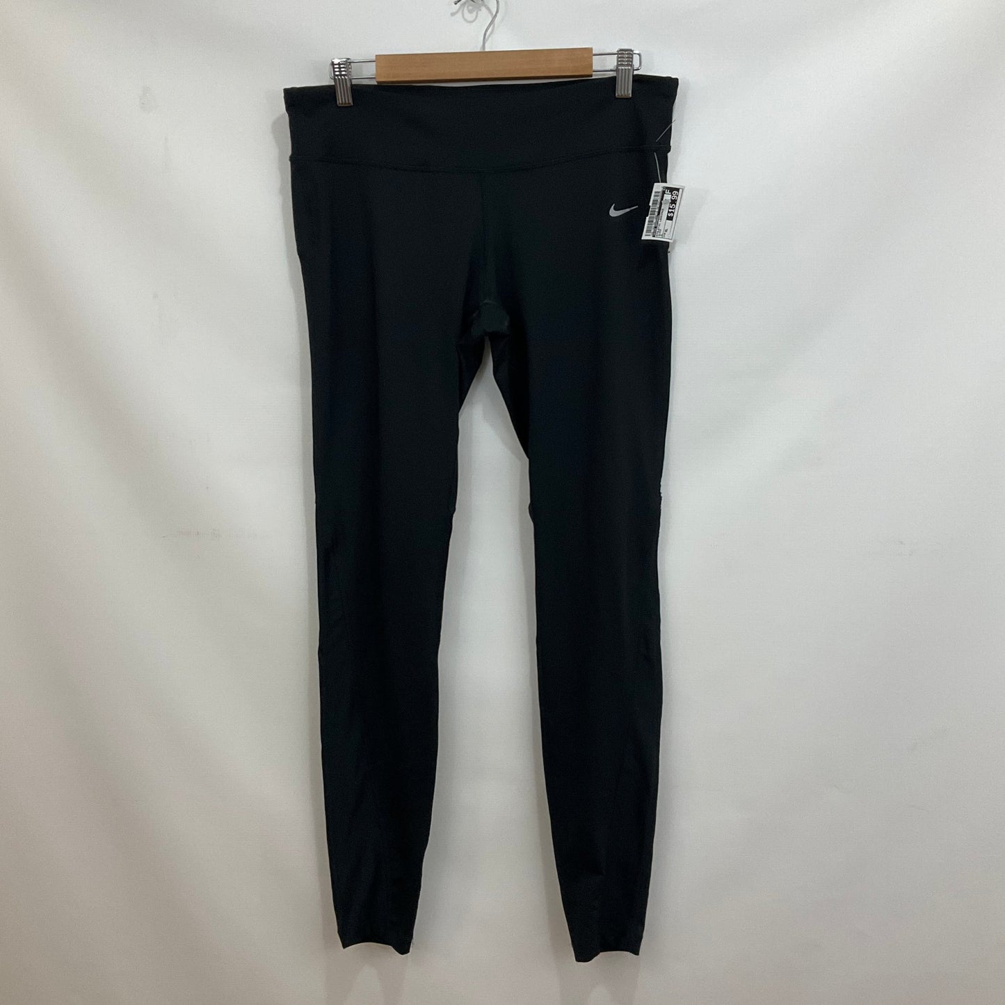 Black Athletic Leggings Nike Apparel, Size Xl