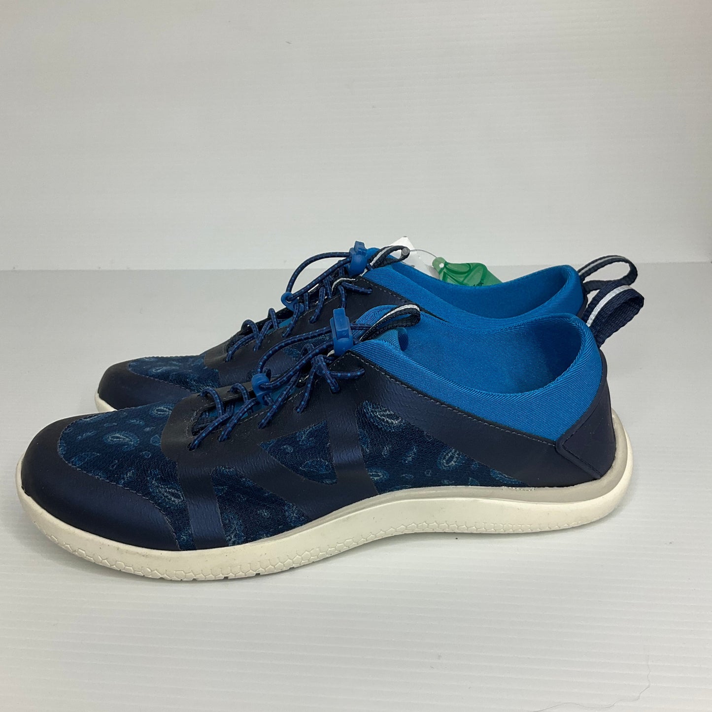 Blue Shoes Athletic Lands End, Size 7.5