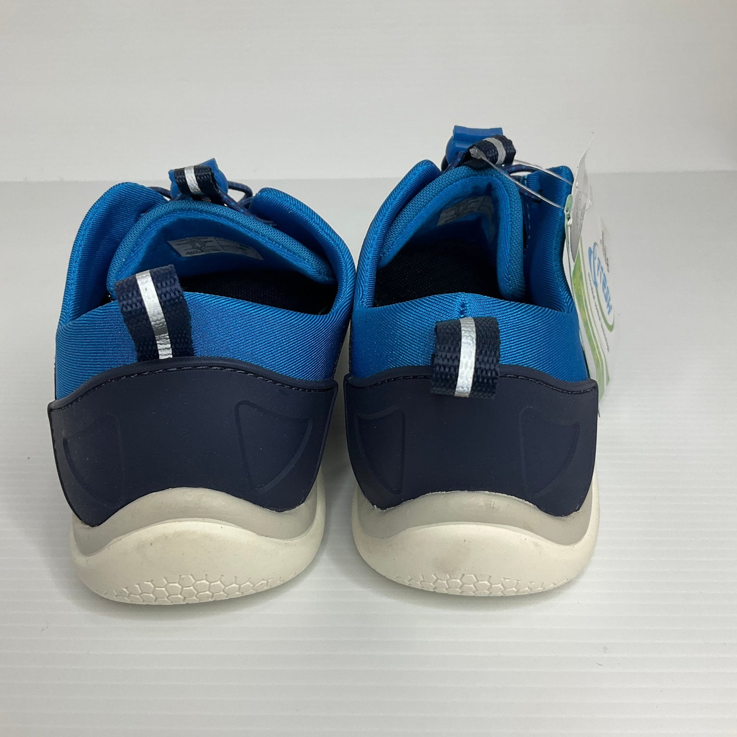 Blue Shoes Athletic Lands End, Size 7.5