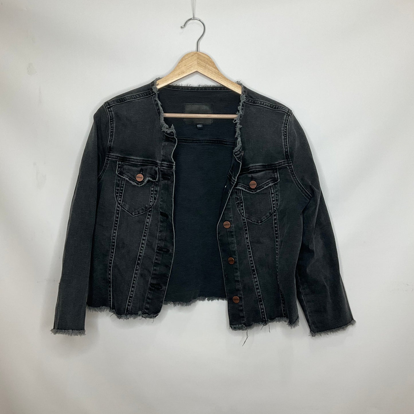 Black Denim Jacket Denim Sanctuary, Size S