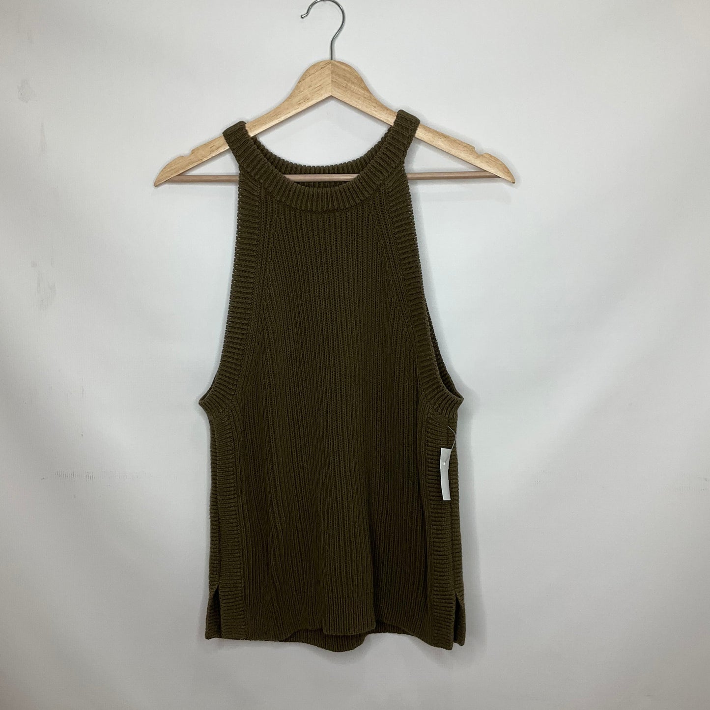 Green Top Sleeveless Madewell, Size L