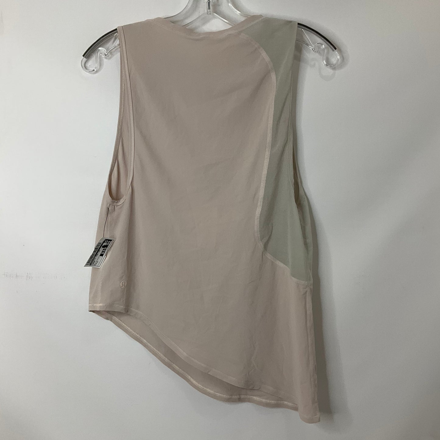 Cream Athletic Tank Top Lululemon, Size 4