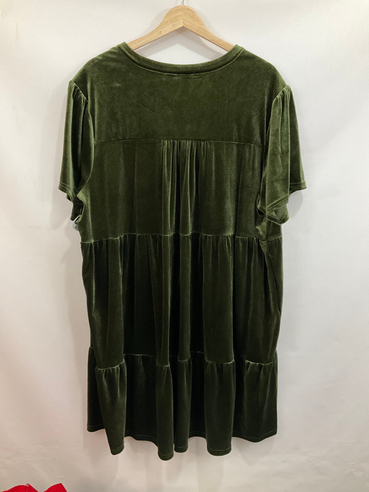 Dress Casual Short By Modcloth In Green, Size: 2x