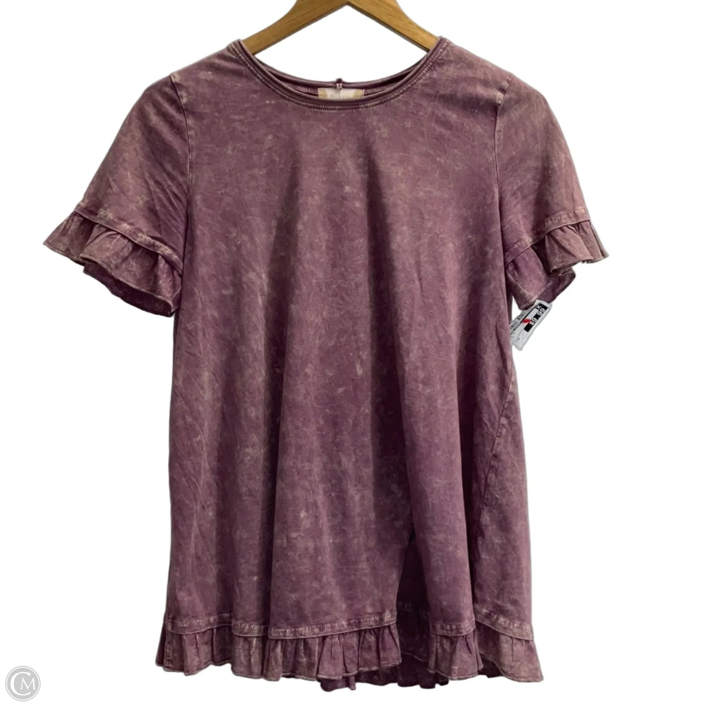 Top Short Sleeve By Altard State In Pink, Size: S