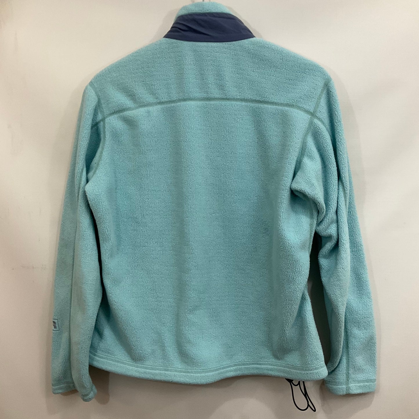 Jacket Fleece By Patagonia In Aqua, Size: M