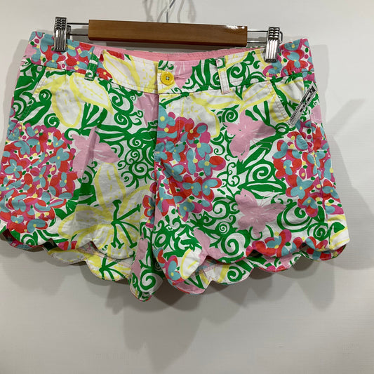 Shorts By Lilly Pulitzer In Floral Print, Size: S