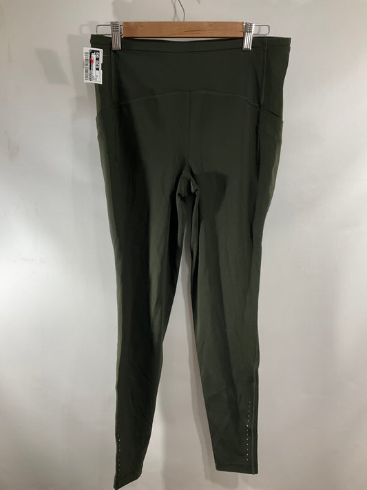 Athletic Leggings By Lululemon In Green, Size: 10