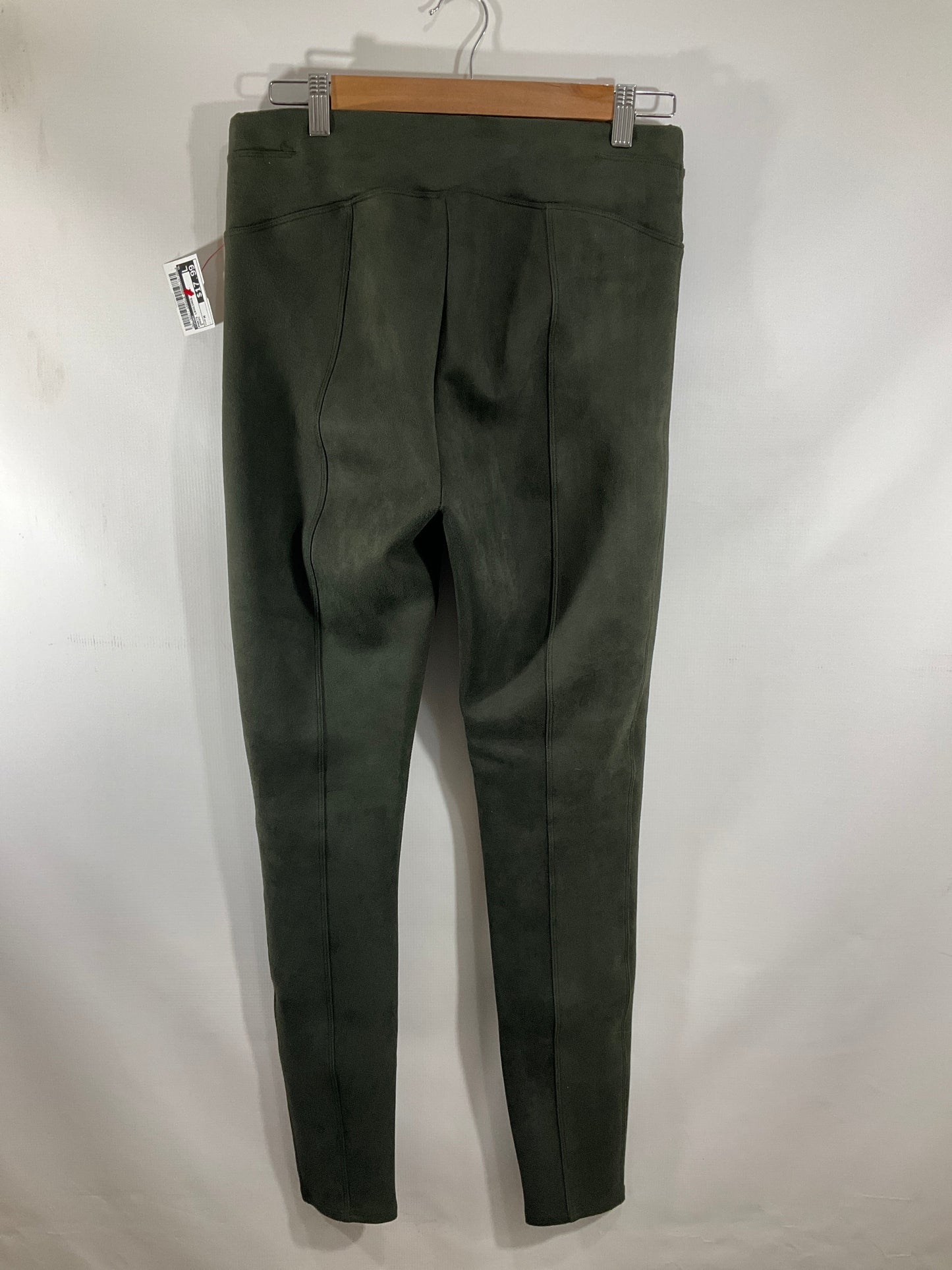 Pants Leggings By Spanx In Green, Size: M