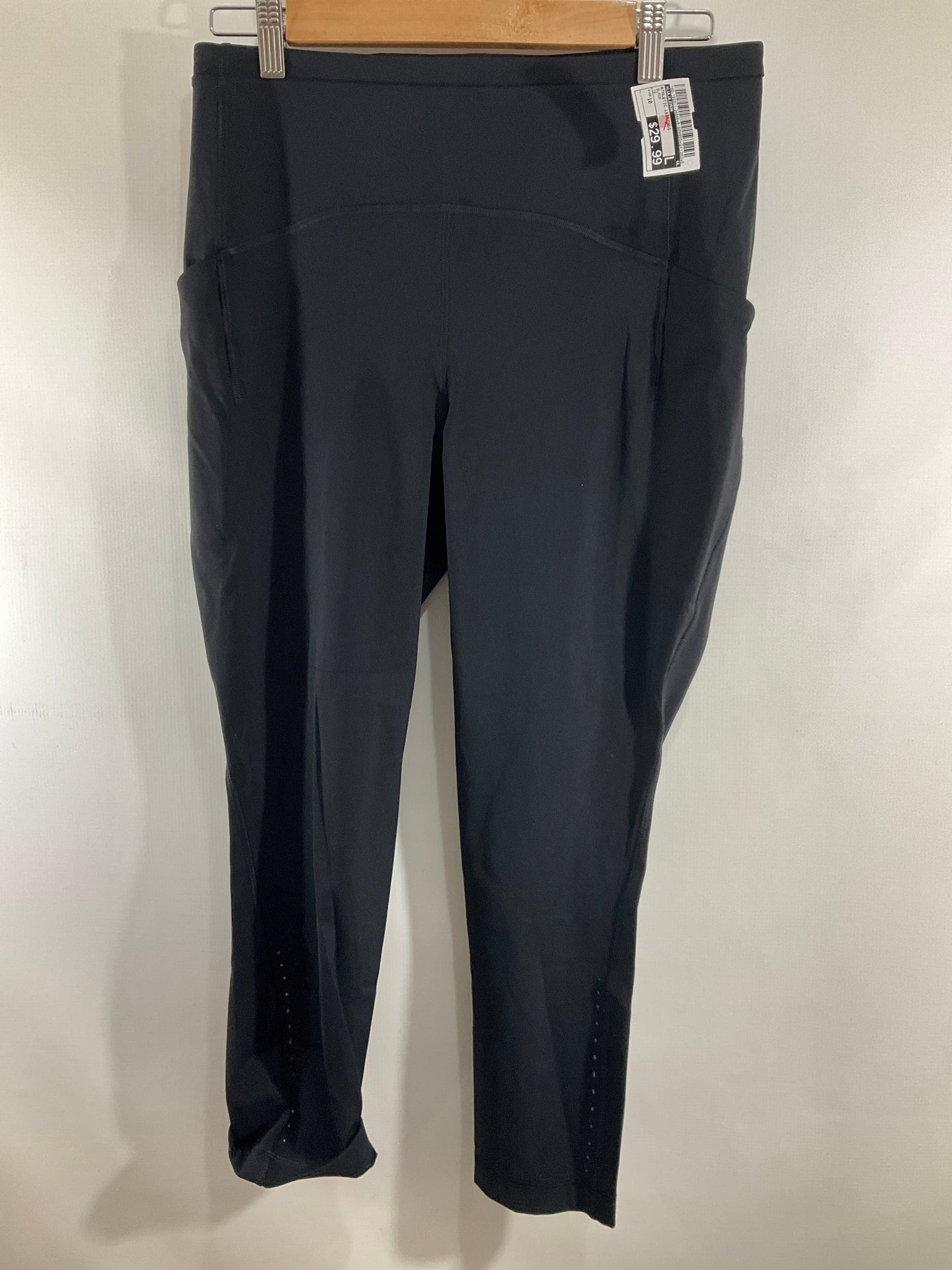 Athletic Leggings By Lululemon In Black, Size: 10