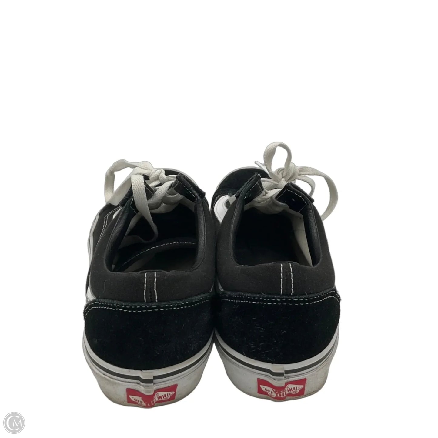 Shoes Sneakers By Vans In Black, Size: 8.5