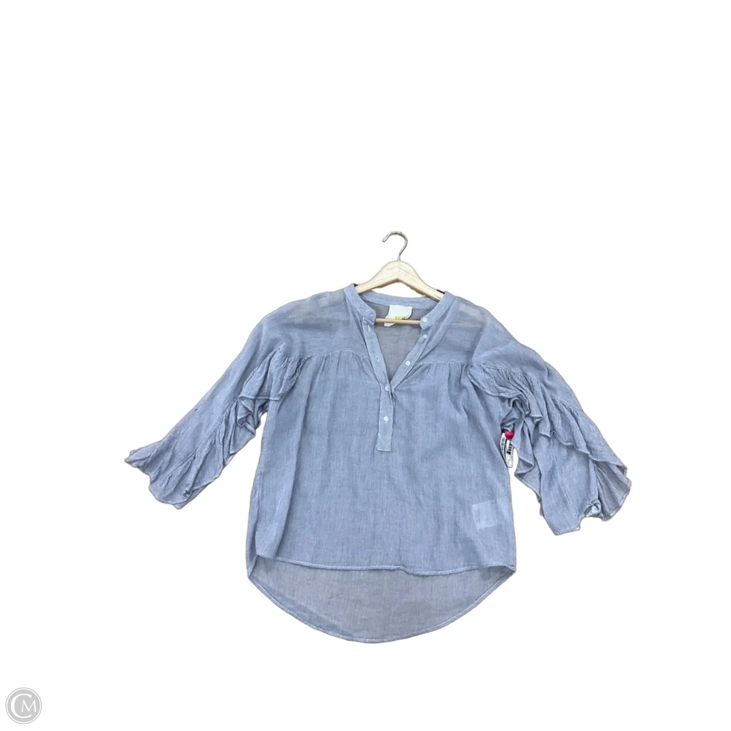 Top Long Sleeve By Maeve In Striped Pattern, Size: Xs