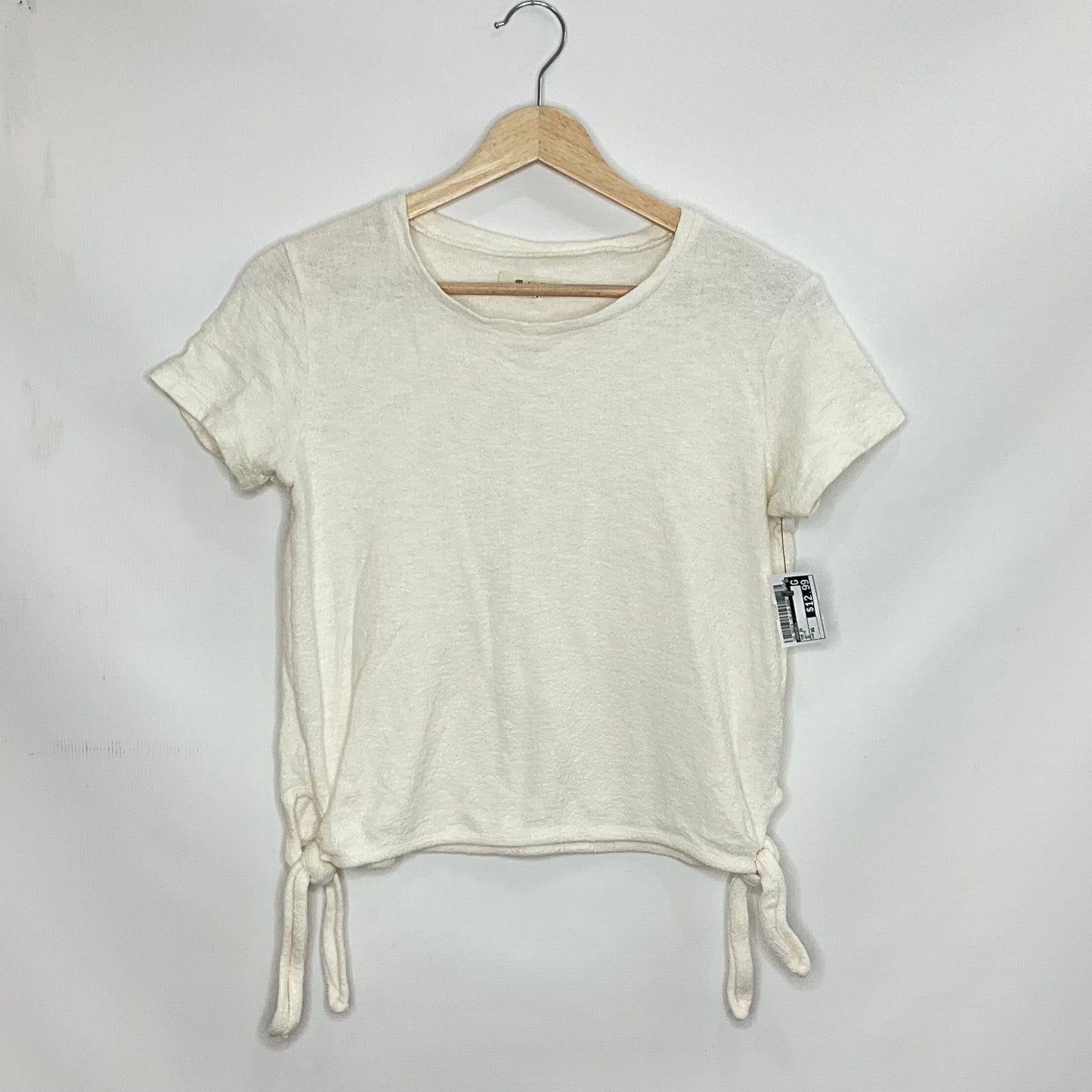 White Top Short Sleeve Madewell, Size Xs