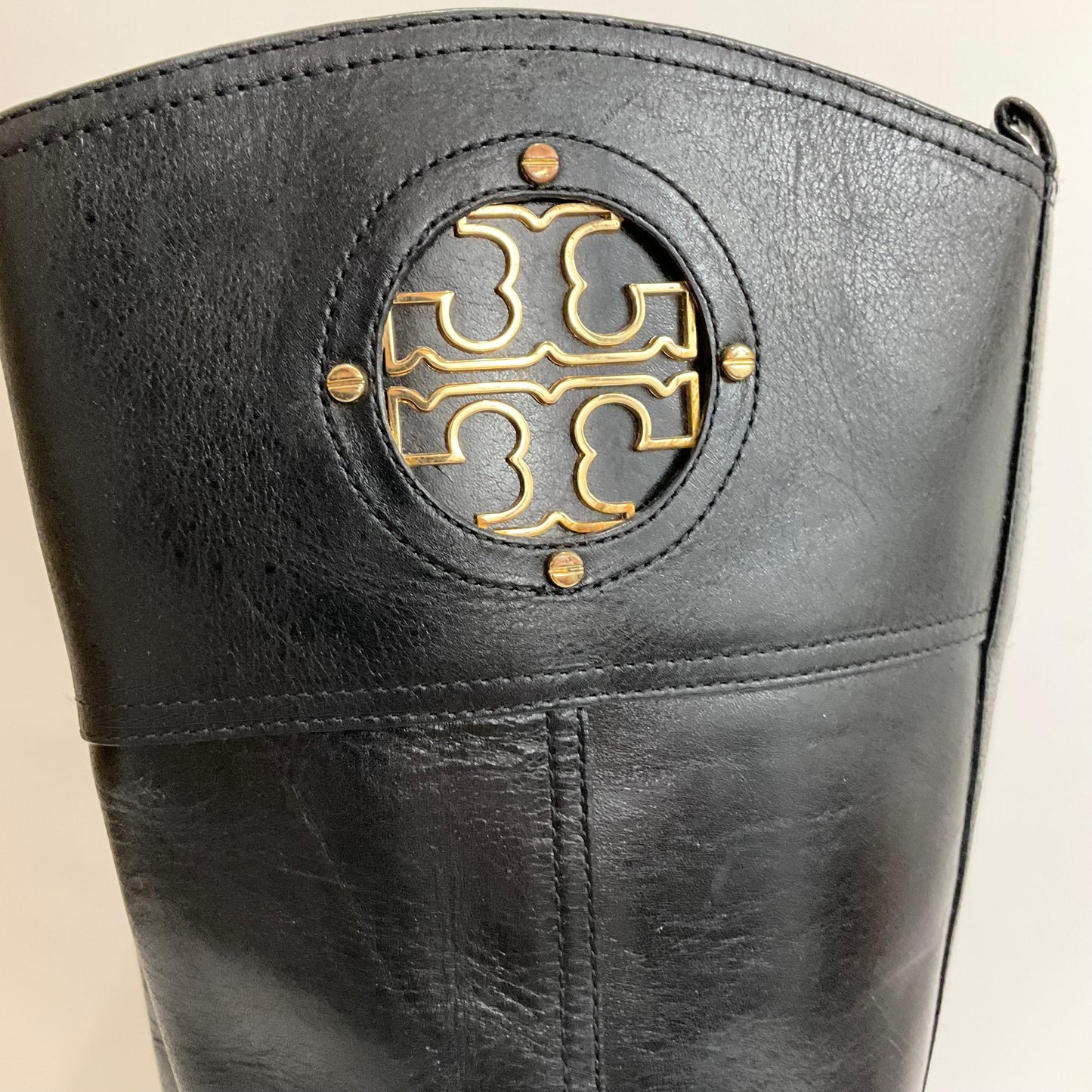 Boots Designer By Tory Burch In Black, Size: 11