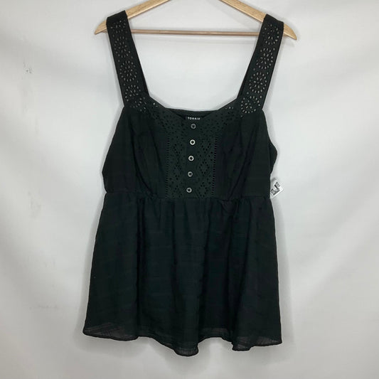 Black Top Sleeveless Torrid, Size M