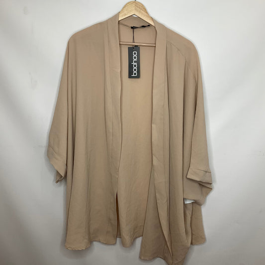 Tan Cardigan Boohoo Boutique, Size 2x