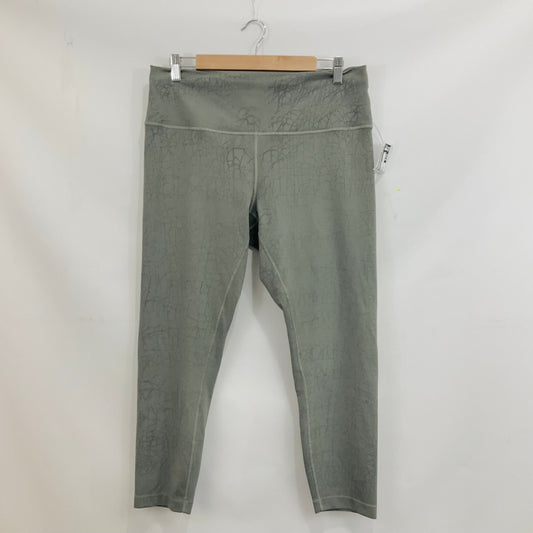 Athletic Capris By Lululemon In Green, Size: 14