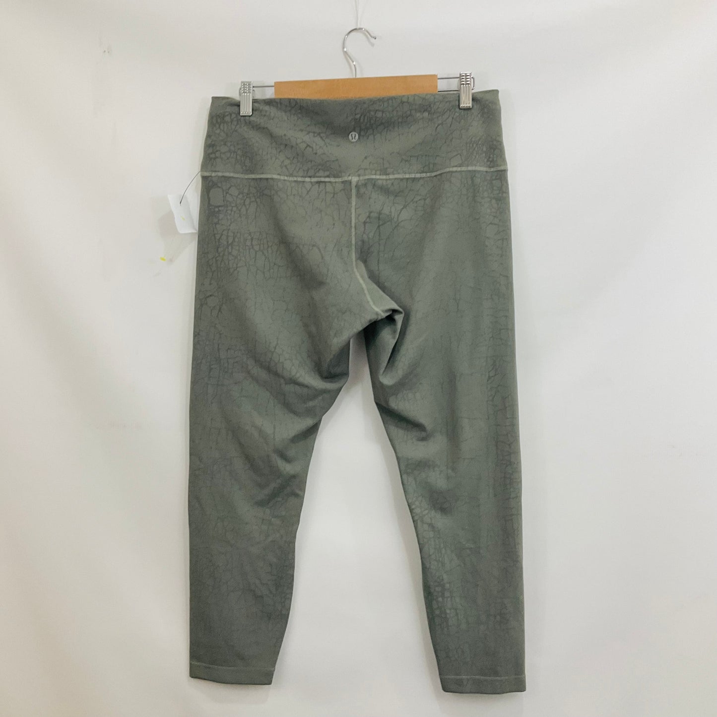 Athletic Capris By Lululemon In Green, Size: 14