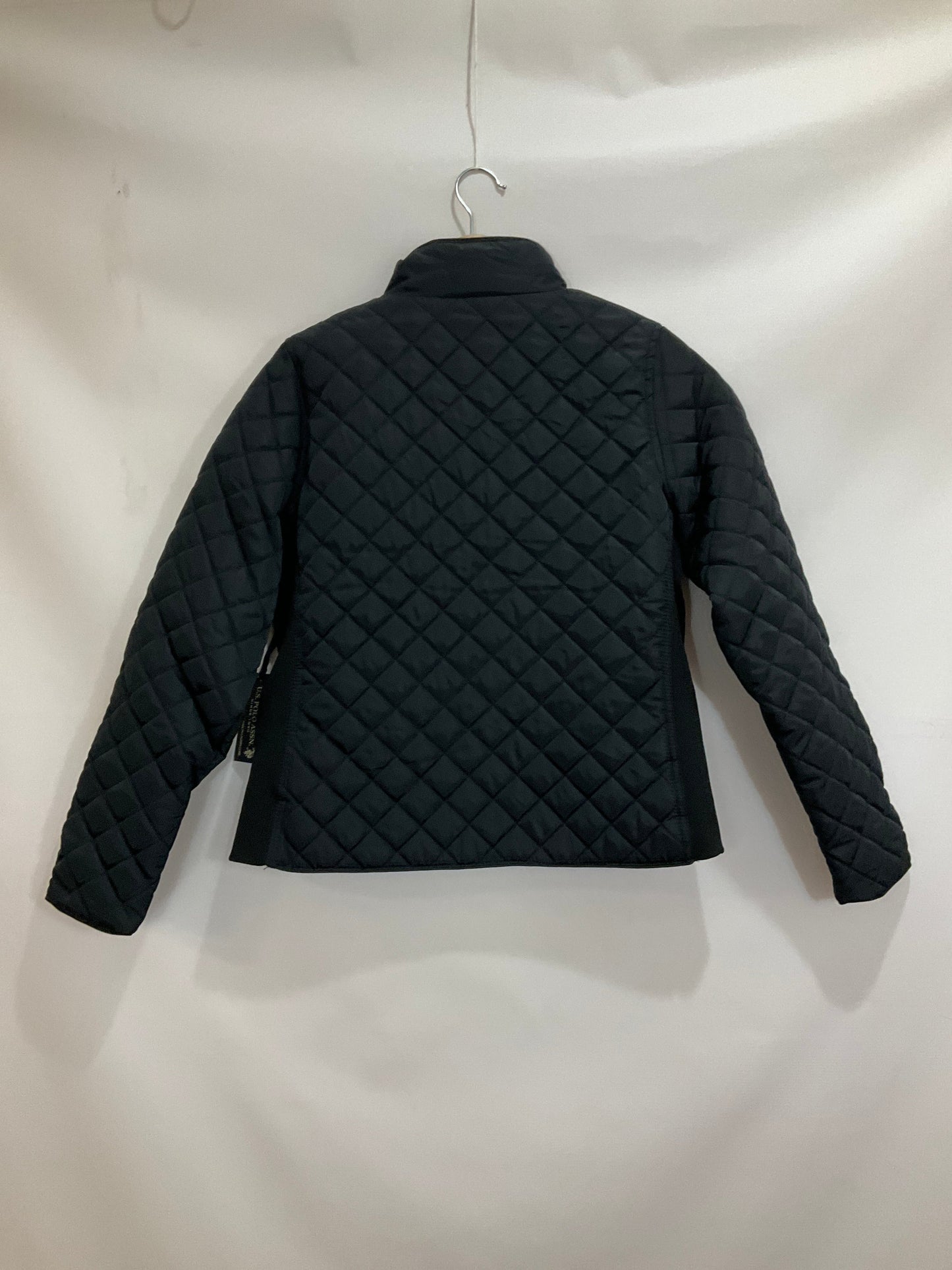 Jacket Puffer & Quilted By Polo Ralph Lauren In Black, Size: M