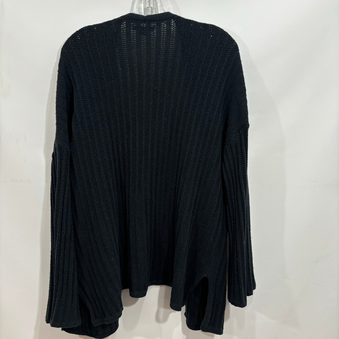 Sweater Cardigan By American Eagle In Black, Size: M