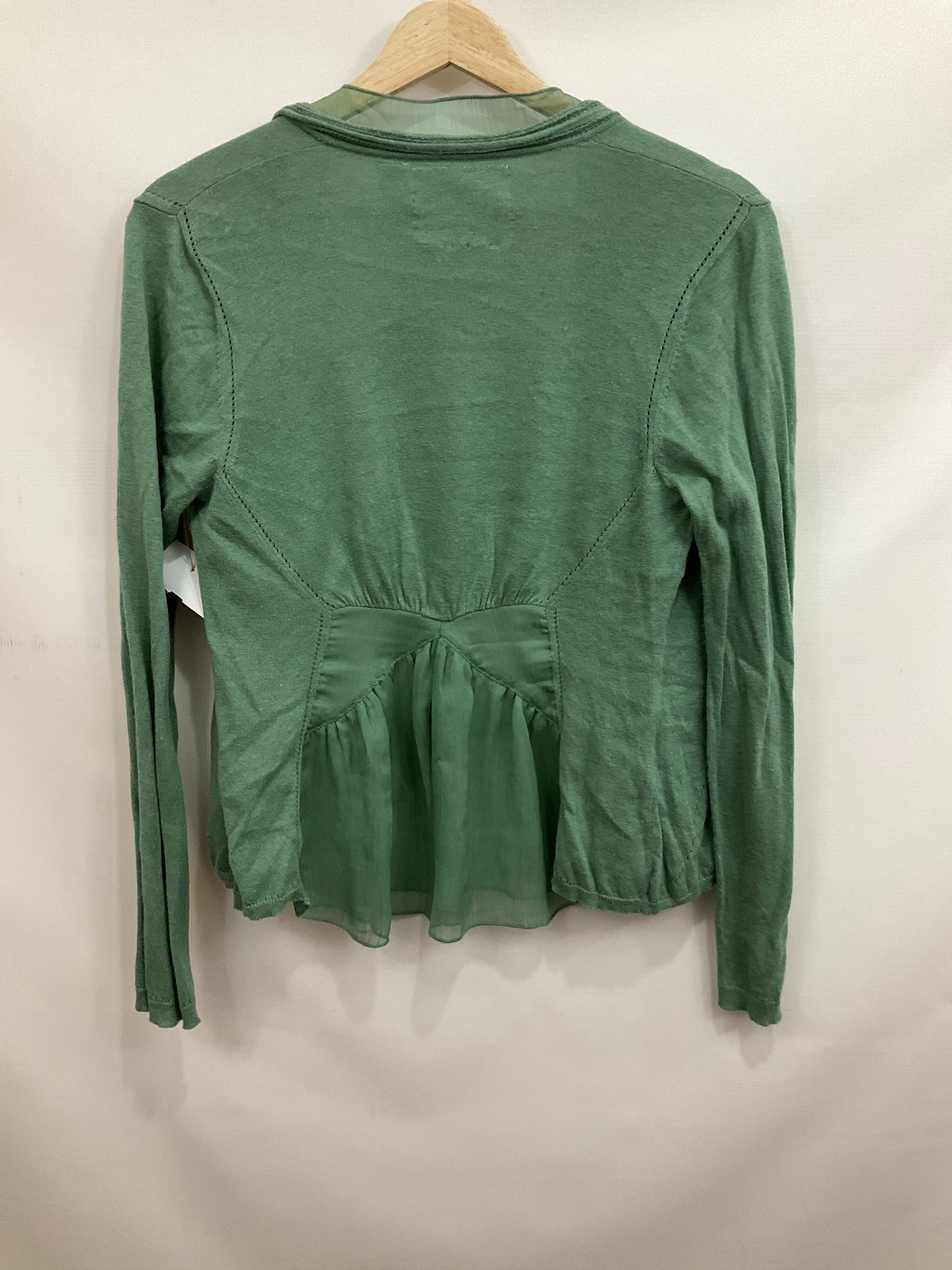 Cardigan By Anthropologie In Green, Size: M