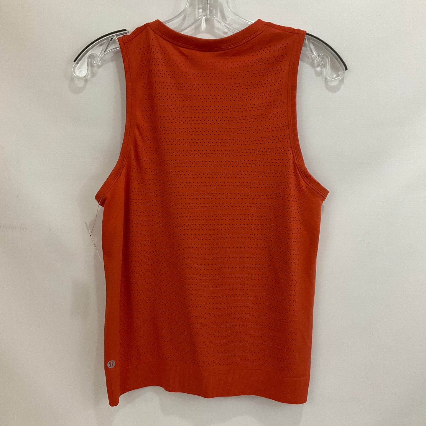 Orange Athletic Tank Top Lululemon, Size M