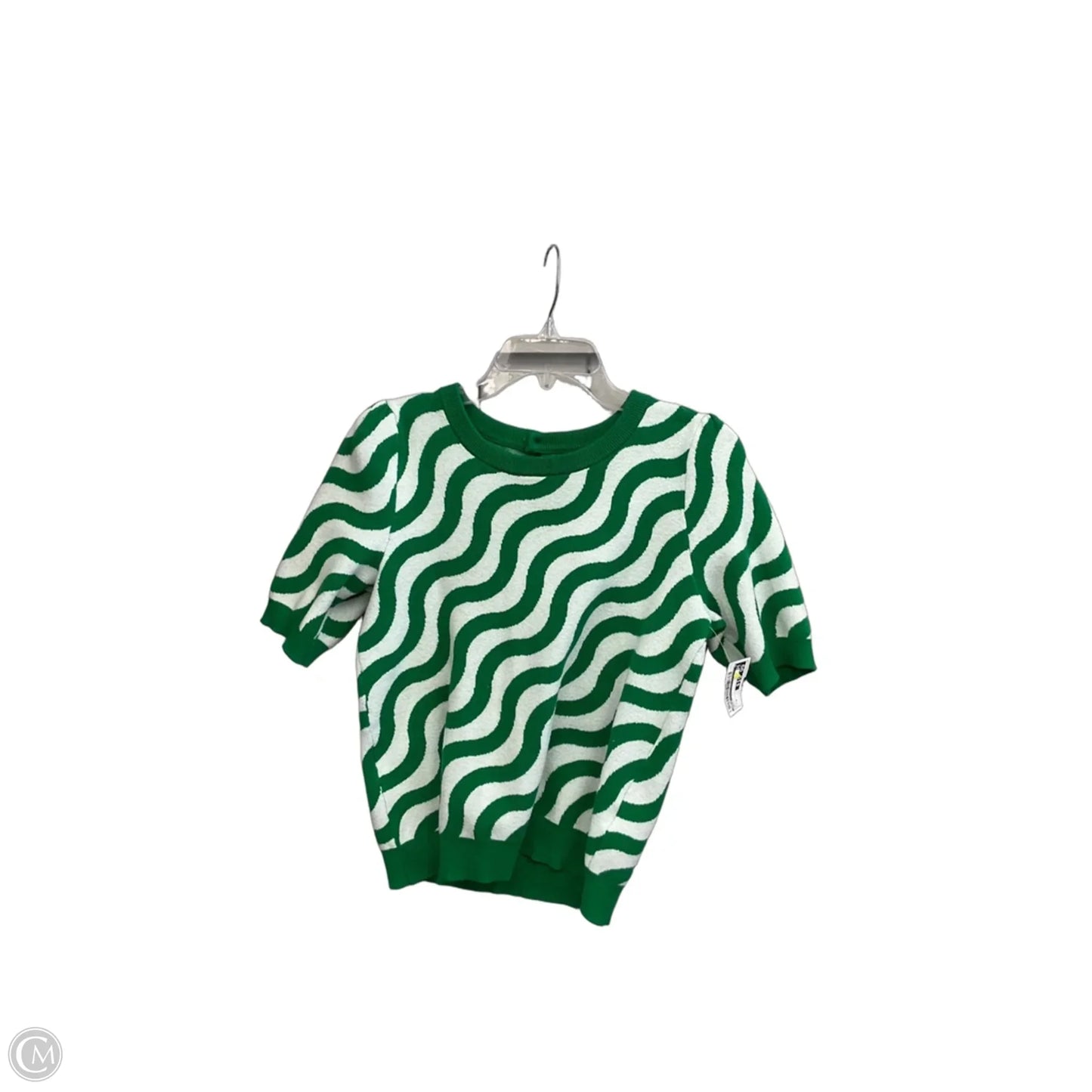Sweater Short Sleeve By Maeve In Green, Size: M