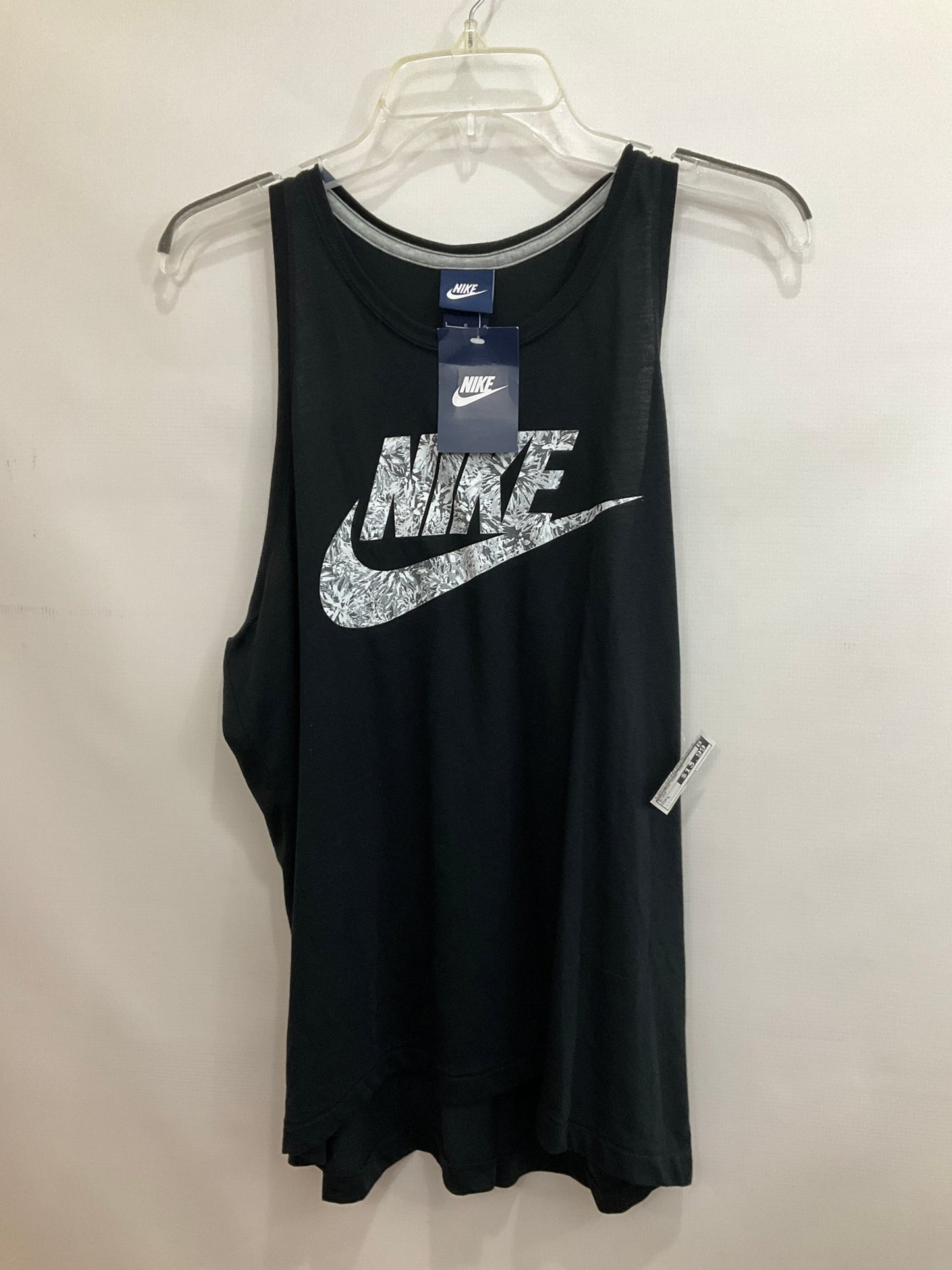 Athletic Tank Top By Nike Apparel  Size: L