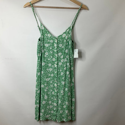 Floral Print Dress Casual Short Aerie, Size S