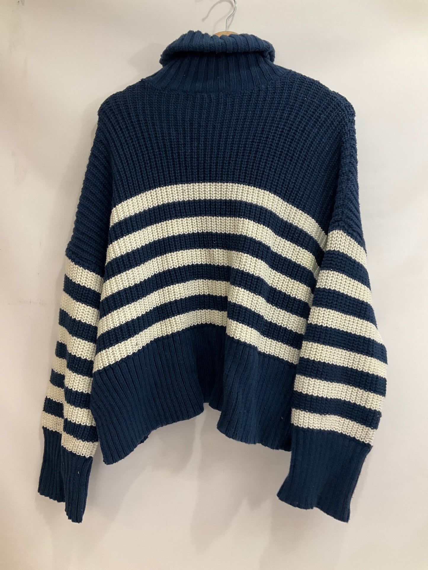 Sweater By Madewell In Striped Pattern, Size: Xl