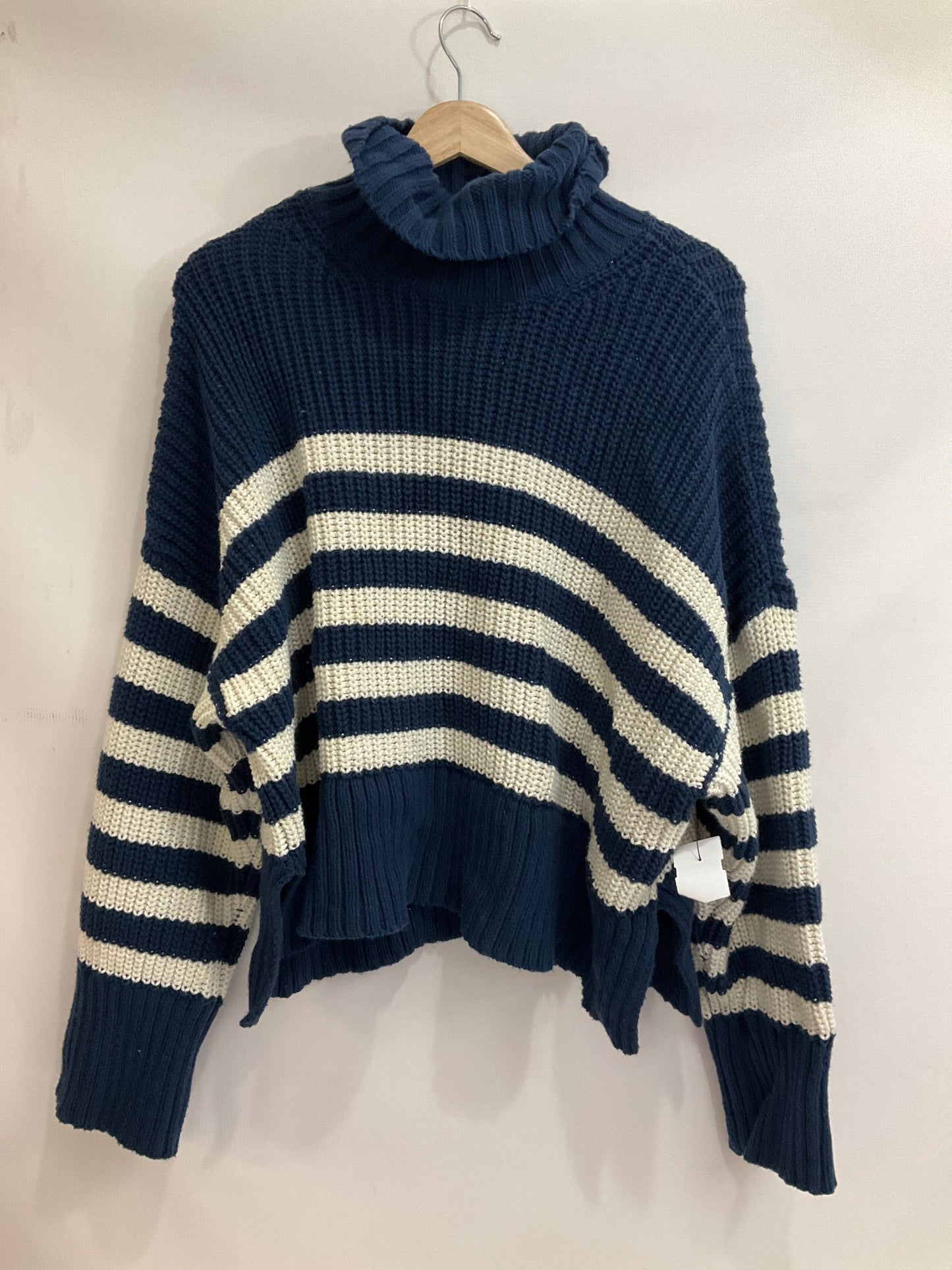 Sweater By Madewell In Striped Pattern, Size: Xl