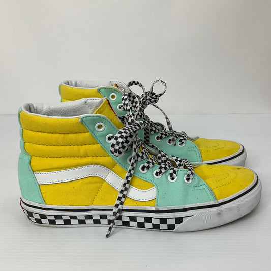 Multi-colored Shoes Sneakers Vans, Size 9.5