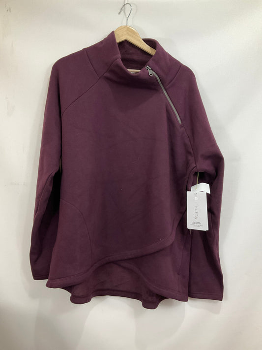 Athletic Sweatshirt Collar By Athleta In Purple, Size: 1x