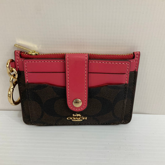 Wallet Designer By Coach, Size: Small