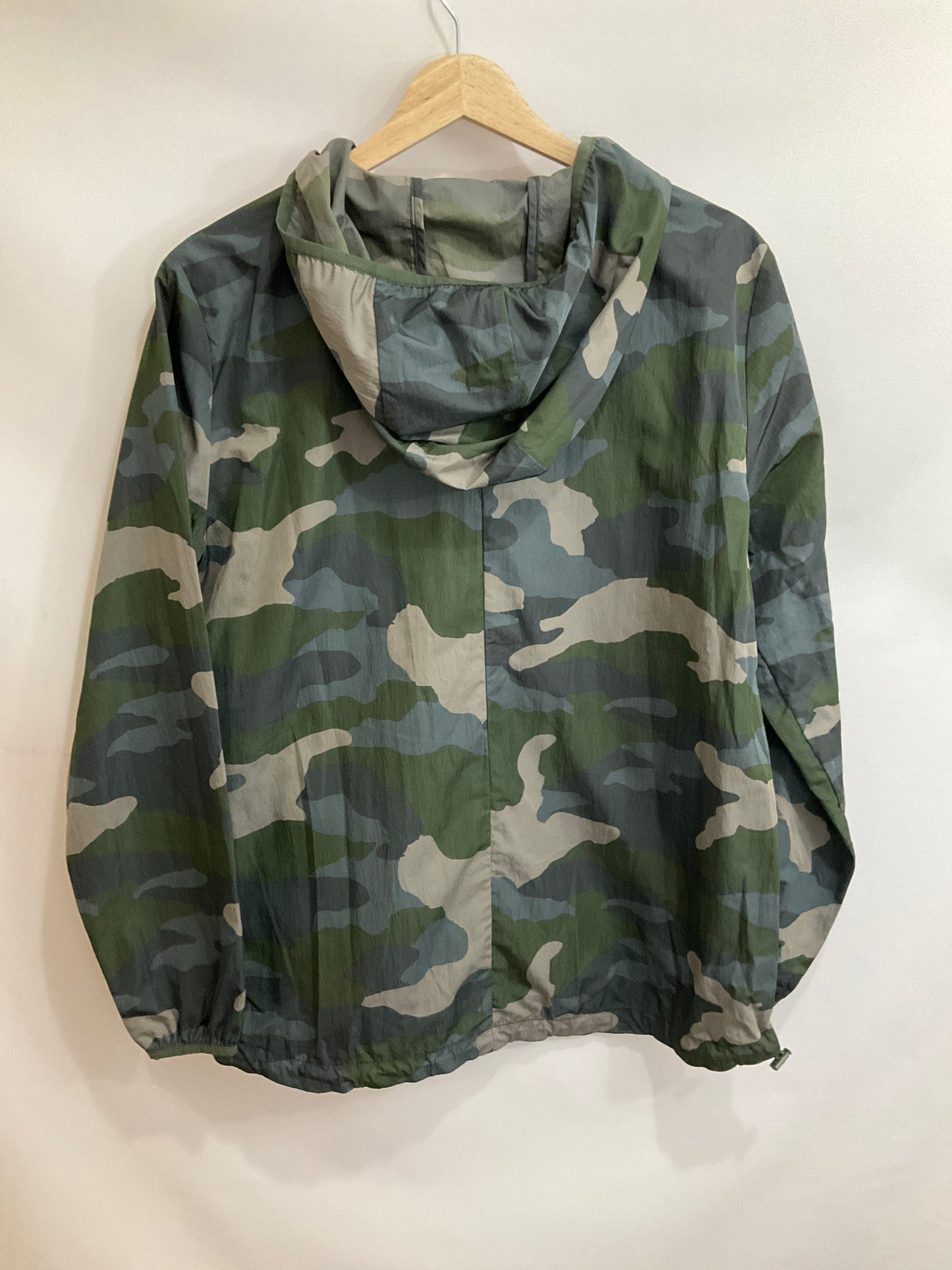 Jacket Windbreaker By Aerie In Camouflage Print, Size: Xs