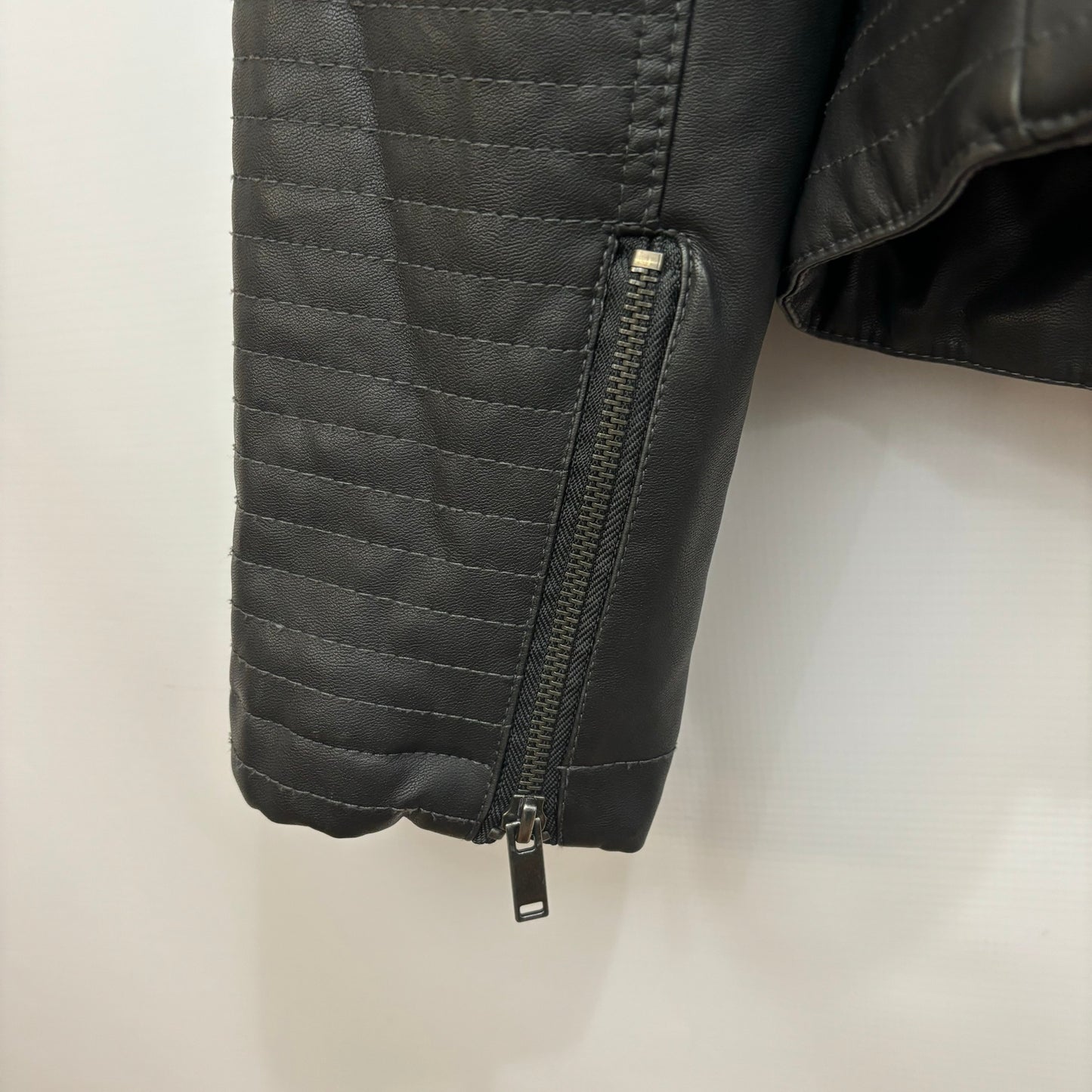 Jacket Moto By Universal Thread In Black, Size: 2x