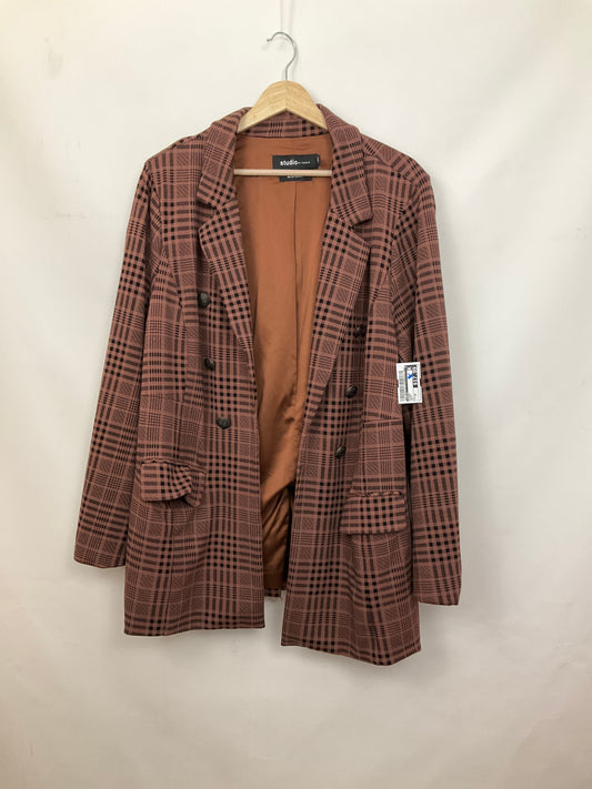 Blazer By Torrid In Brown, Size: 2x