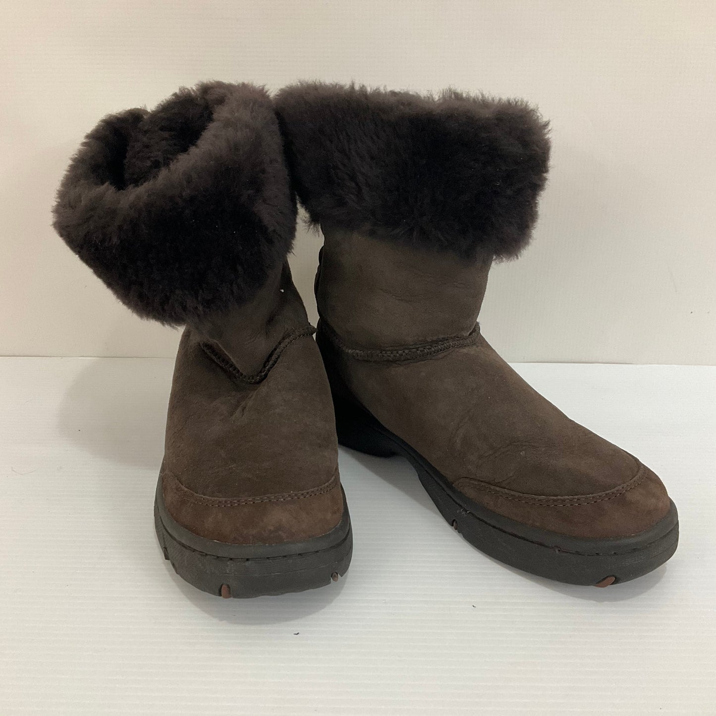 Boots Snow By Ugg In Brown, Size: 8