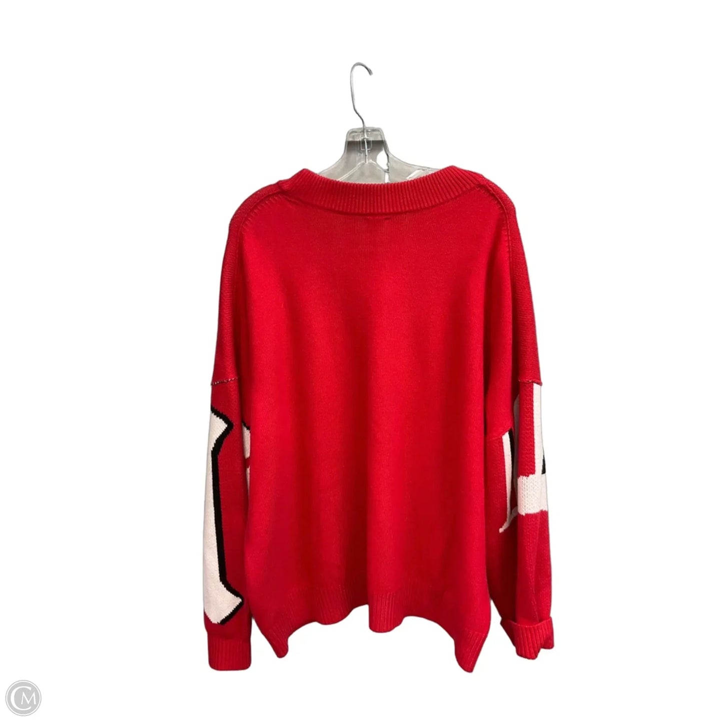 Sweater By Maeve In Red, Size: Xl