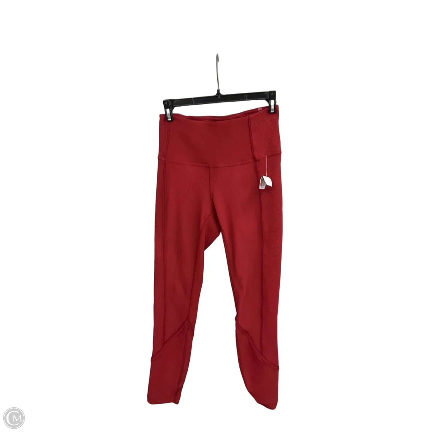 Athletic Leggings By Lululemon In Red, Size: 6